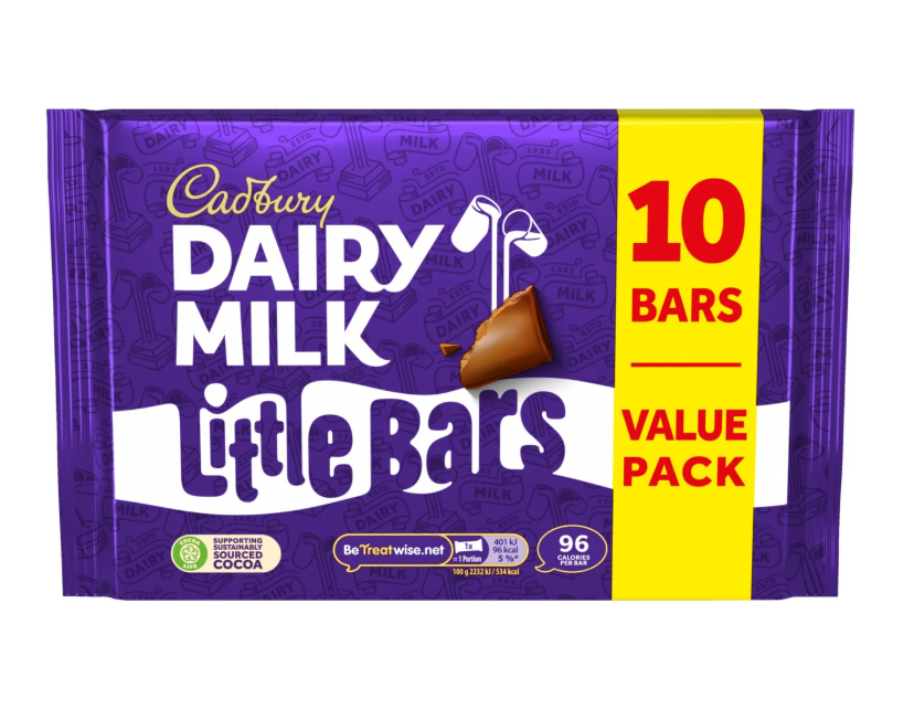 Cadbury Dairy Milk Little Bar 10 x 18g