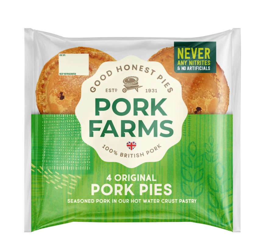Pork Farms Pork Pies 4pk 260g