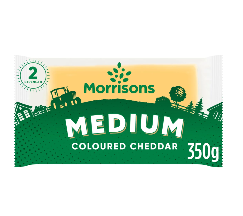 Morrisons Scottish Medium Cheddar 400g [SO]