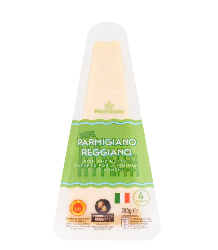 Morrisons Parmigiano Reggiano 200g