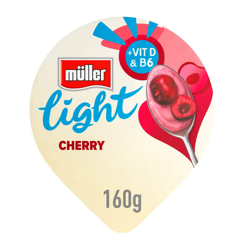 Muller Light Cherry Yogurt 160g