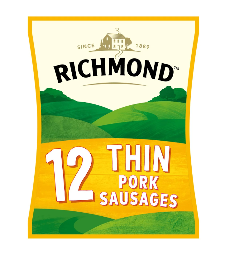 Richmond Thin Sausages 349g