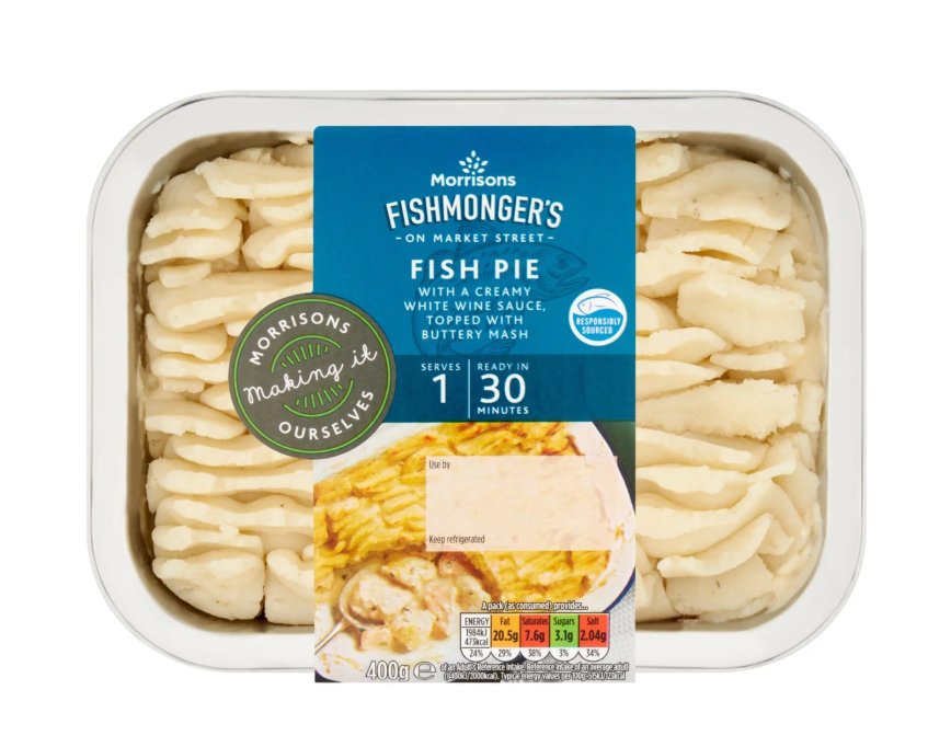 Morrisons Traditional Fish Pie 400g