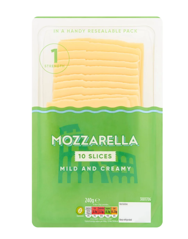 Morrisons Mozzarella Slices 240g