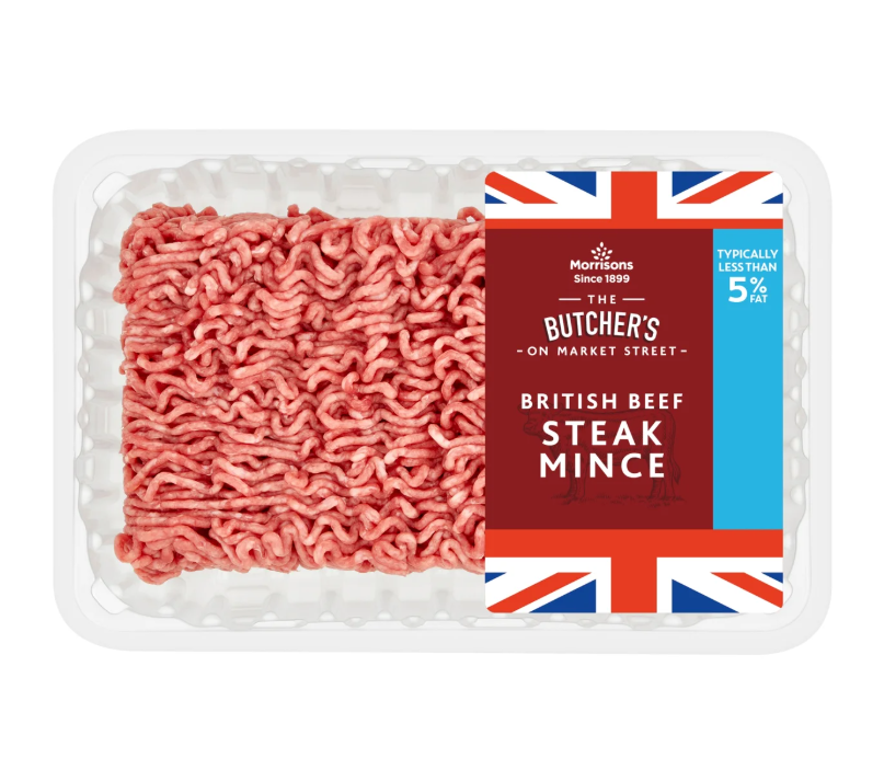 Morrisons Market St Beef Steak Mince 5% Fat 750g