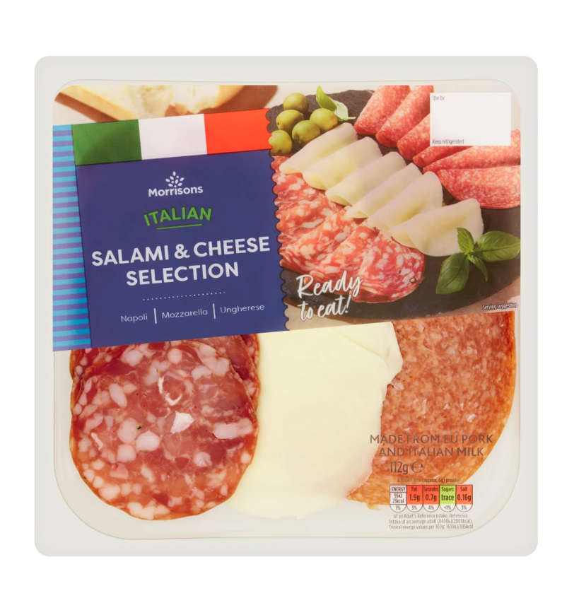 Morrisons Italian Meat & Cheese 112g