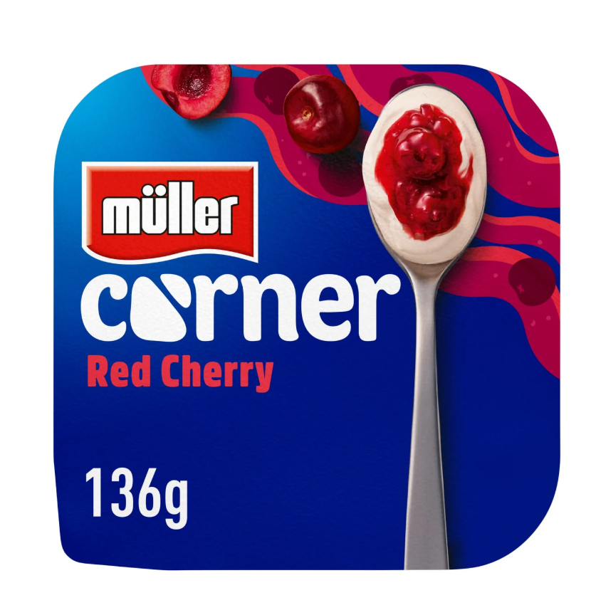 Muller Corner Red Cherry Yogurt 136g