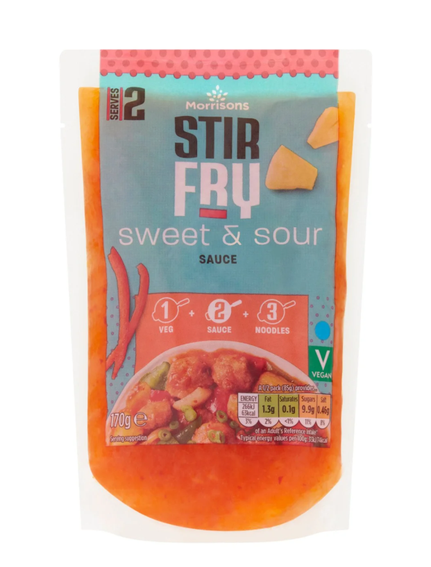 Morrisons Sweet & Sour Stir Fry Sauce 170g