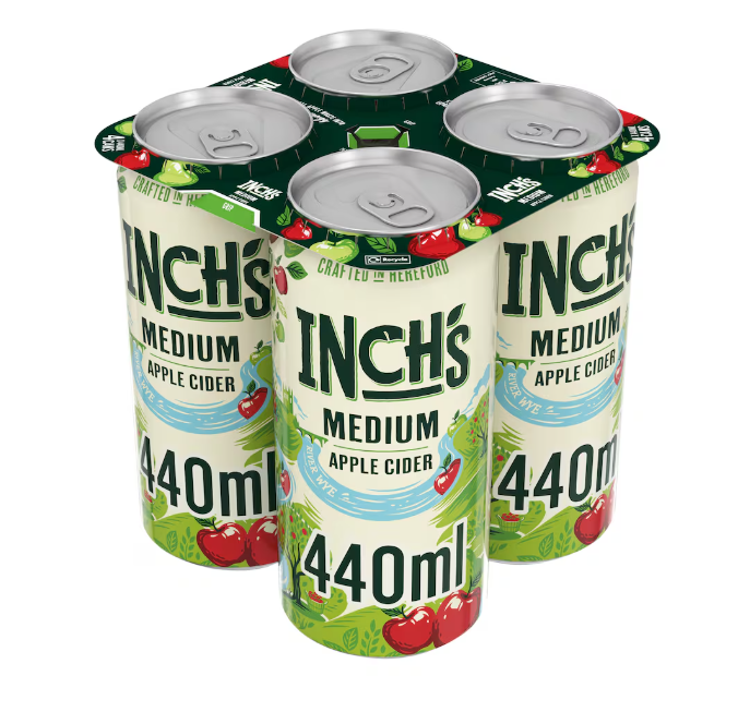 Inch's Apple Cider 440ml x 4 PMP £5.85