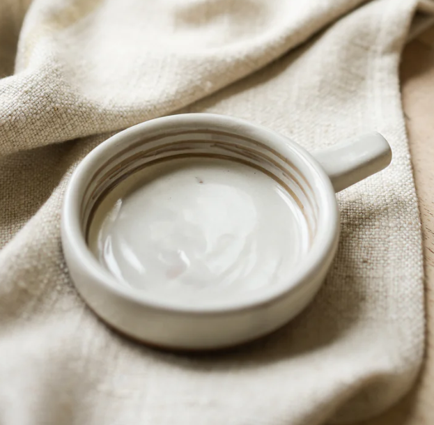 MW Breton Striped Dish Taupe