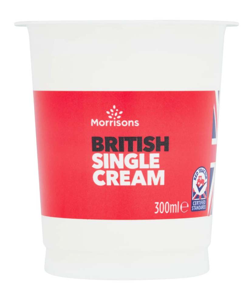 Morrisons Single Cream 300ml