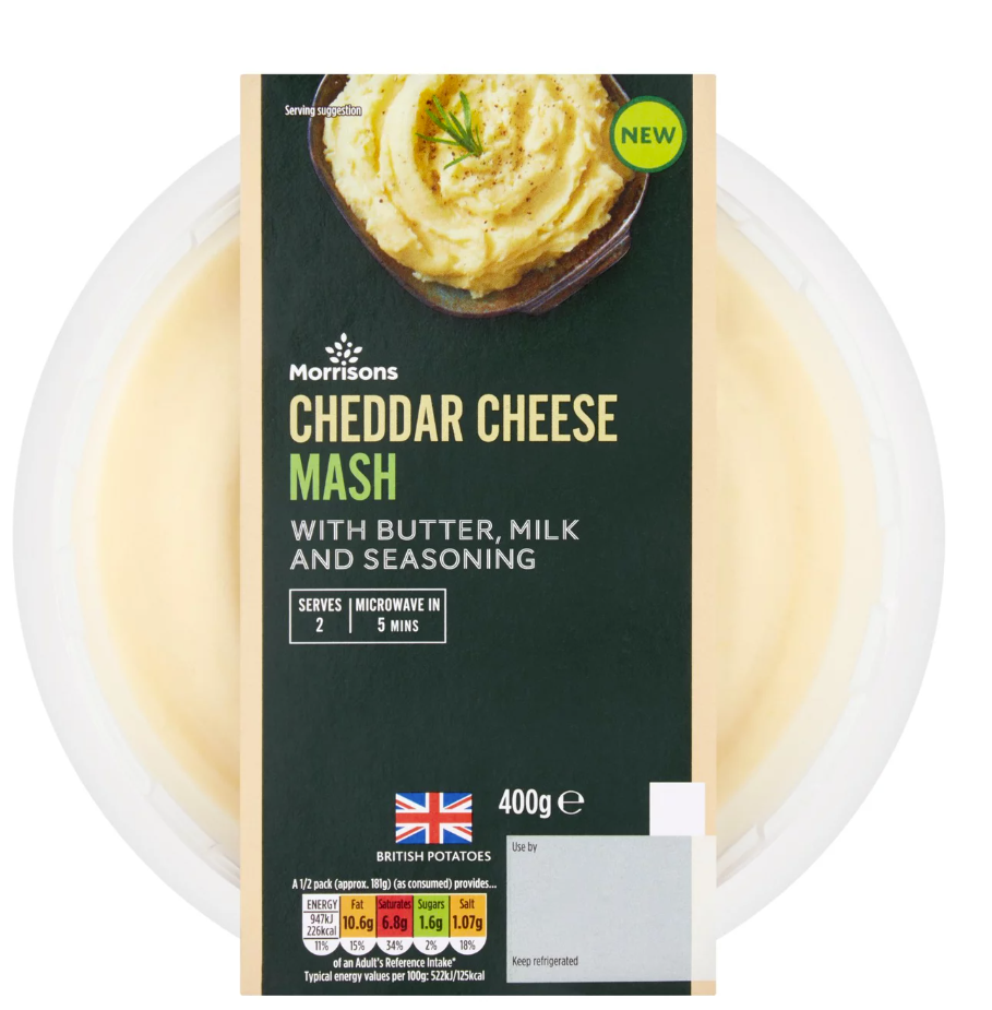 Morrisons Cheese Mash 400g