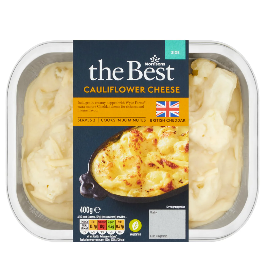 Morrisons The Best Cauliflower Cheese 400g