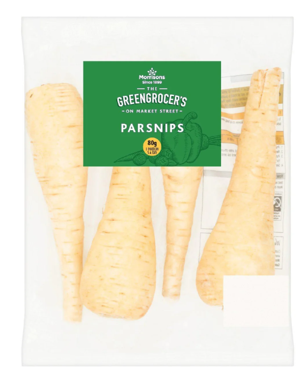 Morrisons Parsnips 500g