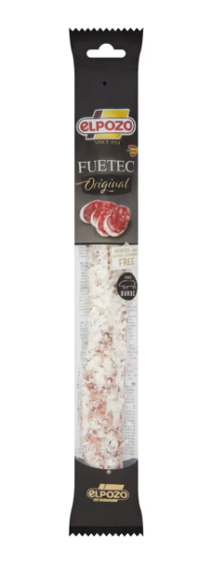 Elpozo Fuetec Airdried Spanish Sausage 170g