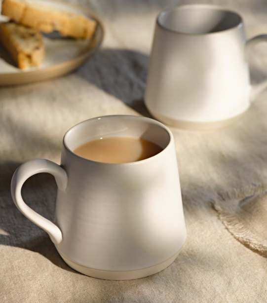 GTC Coxwell Mugs x 2 Chalk