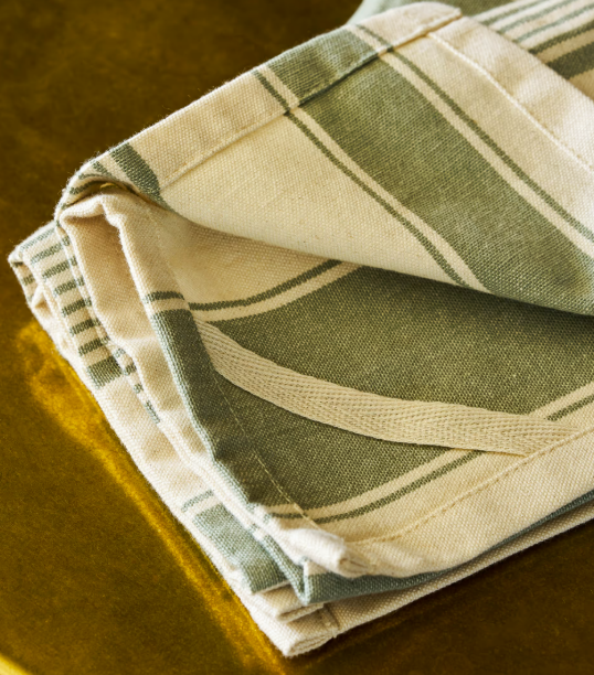 GTC Colesbourne Tea Towel Set of 2 Rosemary