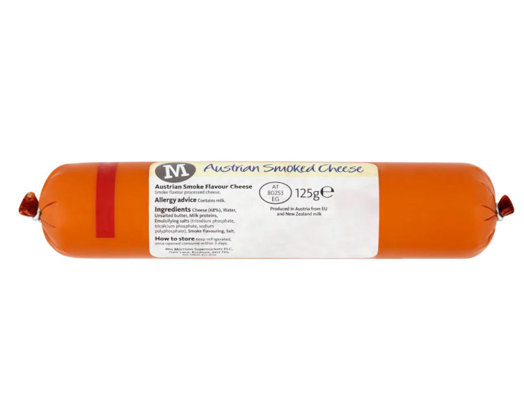 Morrisons Austrian Smoked Cheese 125g [927]
