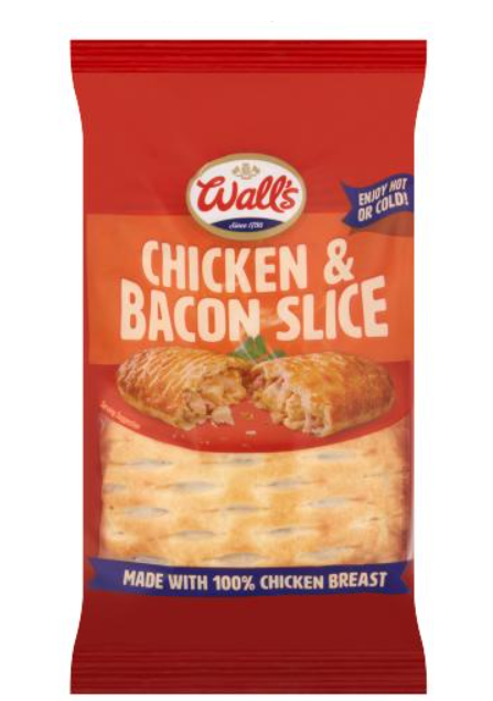 Walls Chicken and Bacon Slice 180g