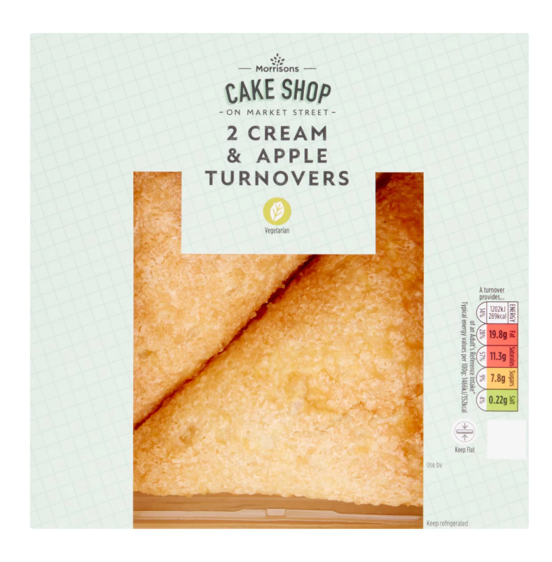 Morrisons In-Store Apple Turnover 98g [987]