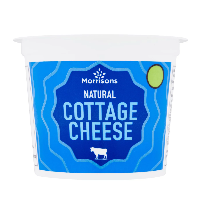 Morrisons Natural Full Fat Cottage Cheese 300g