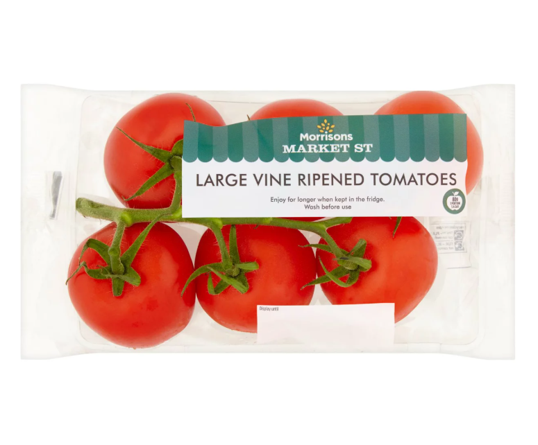 Morrisons Large Vine Ripened Tomatoes 5pk