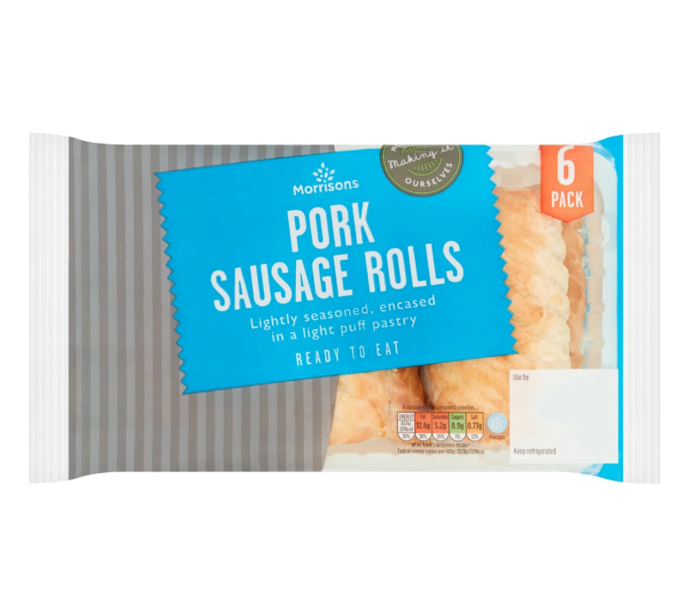 Morrisons Pork Sausage Roll [289]