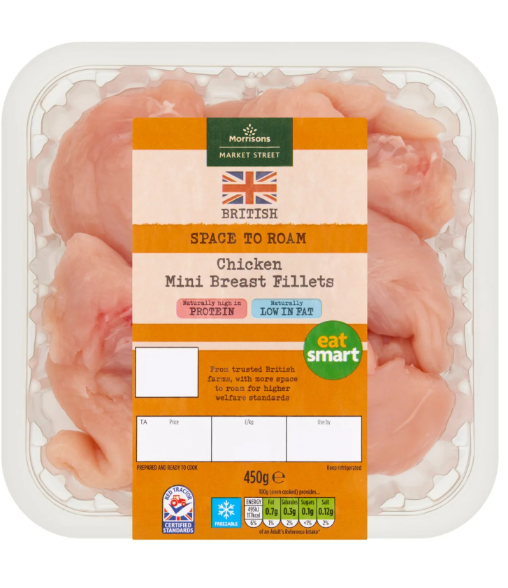 Morrisons Chicken Mini Fillet 450g