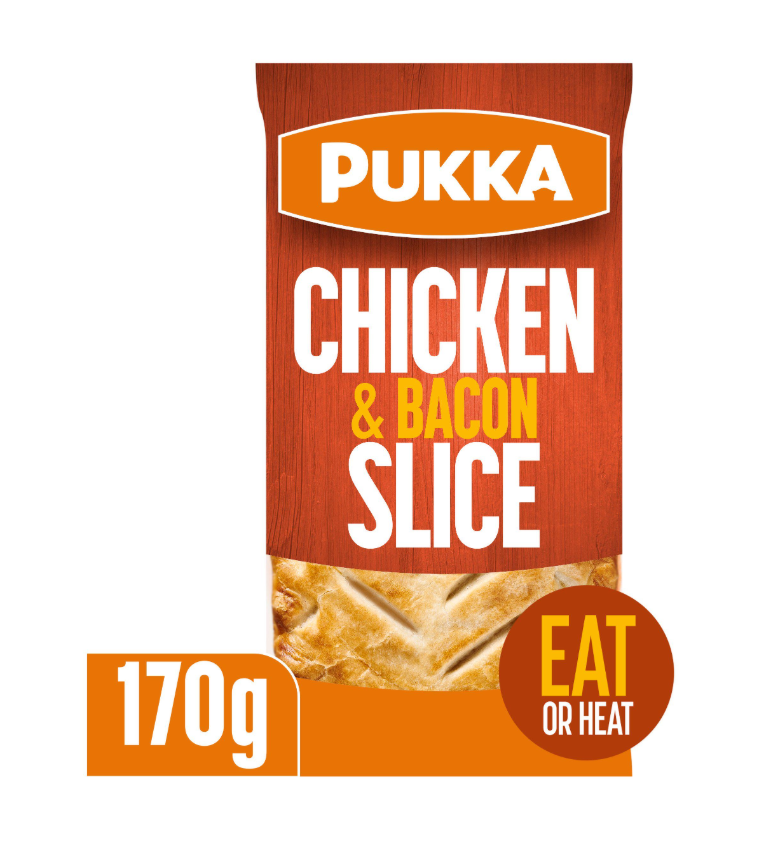 Pukka Chicken & Bacon Slice 170g