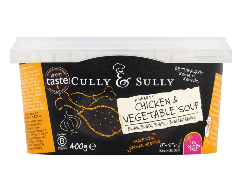 Cully & Sully Chicken and Vegetable Soup 400g