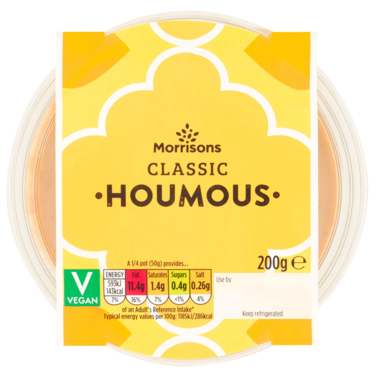 Morrisons Classic Houmous 200g [947]