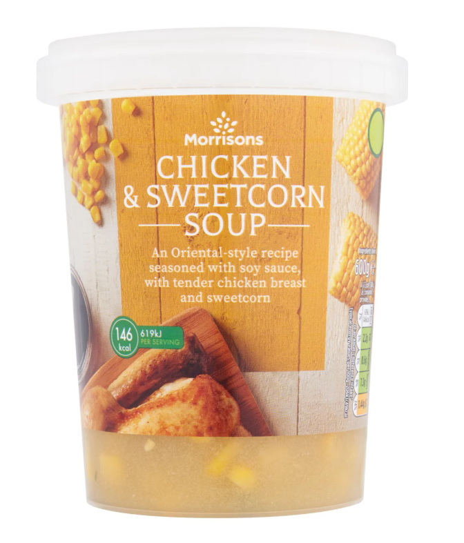 Morrisons Chicken & Sweetcorn Soup 600g