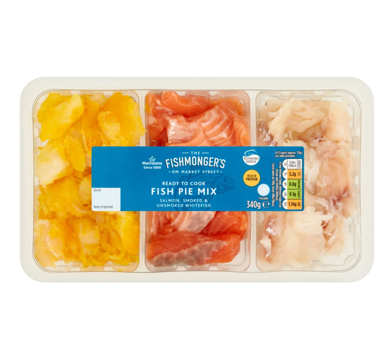 Morrisons Fishmonger Fish Pie Mix 340g