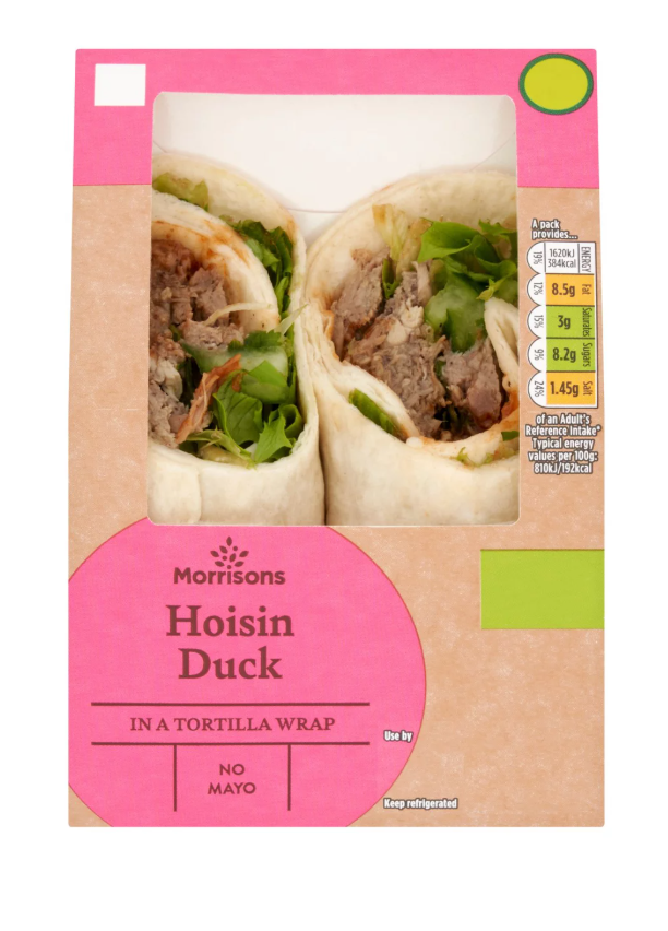 Morrisons Hoisin Duck Wrap 194g