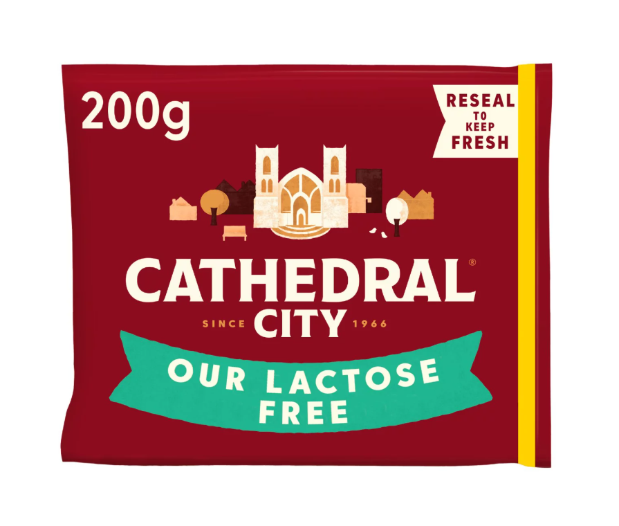 Cathedral City Lactose Free Mature Cheddar Cheese 200g