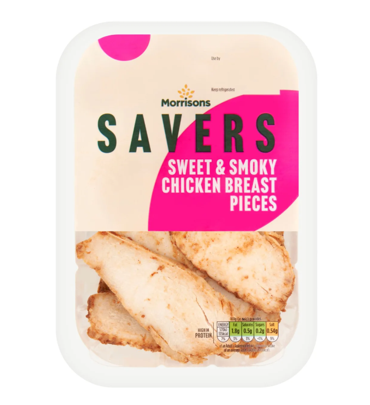 Morrisons Savers Sweet & Smokey Chicken Slices 210g