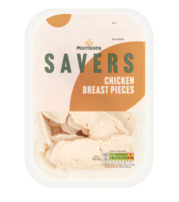 Morrisons Savers Cooked Chicken Pieces 210g