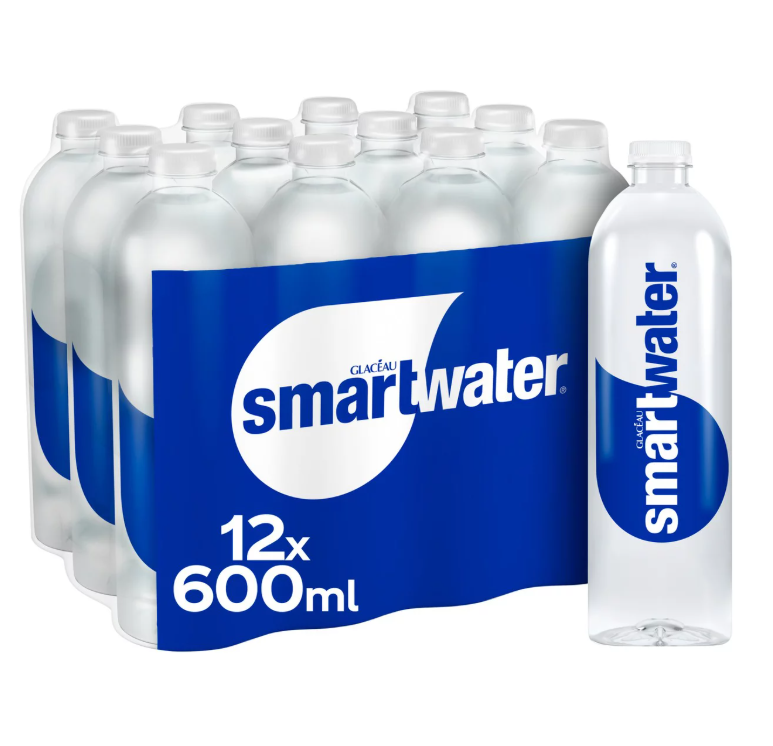 Glaceau Smart Water 6 x 600ml