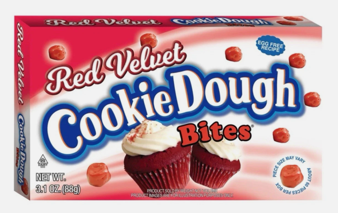 Cookie Dough Bites Red Velvet 88g