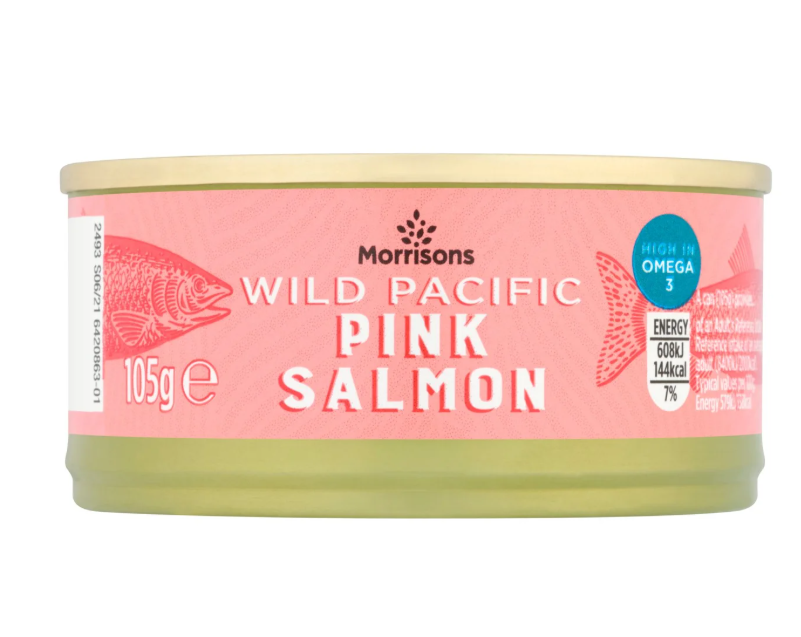 Morrisons Wild Pacific Pink Salmon 105g
