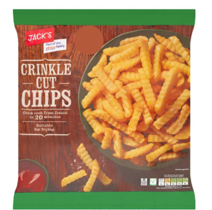Jacks Crinkle Cut Chips 1.5kg PM2.99