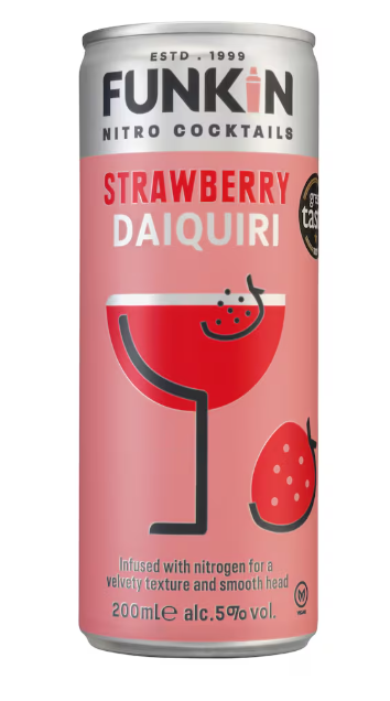 Funkin Nitro Cocktails Strawberry Daiquiri 200ml 5%