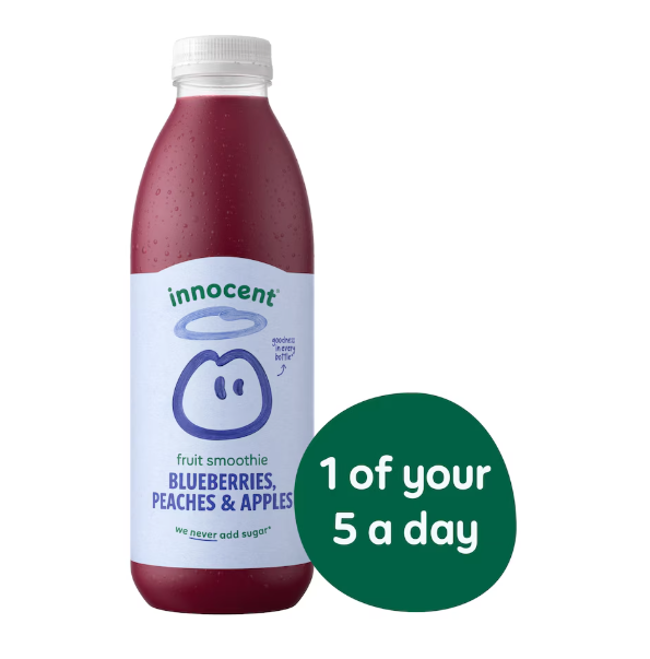 Innocent Smoothie Blueberries Peaches & Apples 750ml