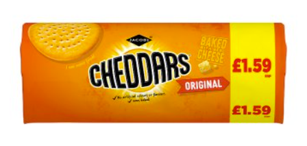 Jacobs Baked Cheddars Cheese Biscuits 150g