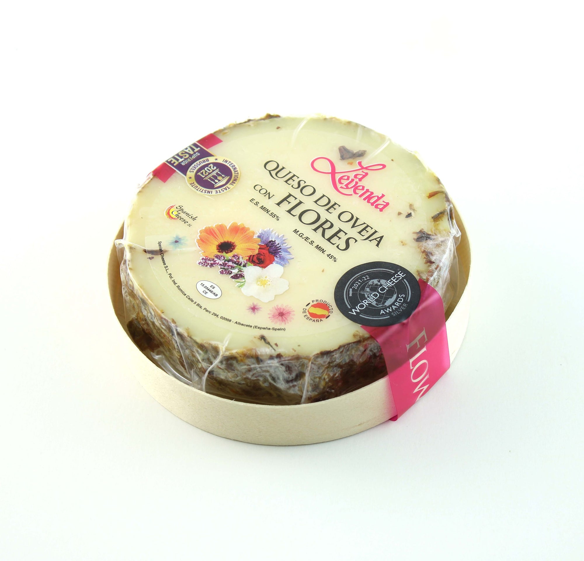 Manchego Style With Edible Flowers 190g