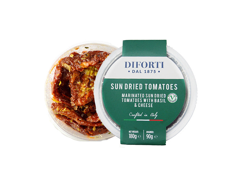 Diforti GF Sundried Tomatoes Basil & Cheese 180g