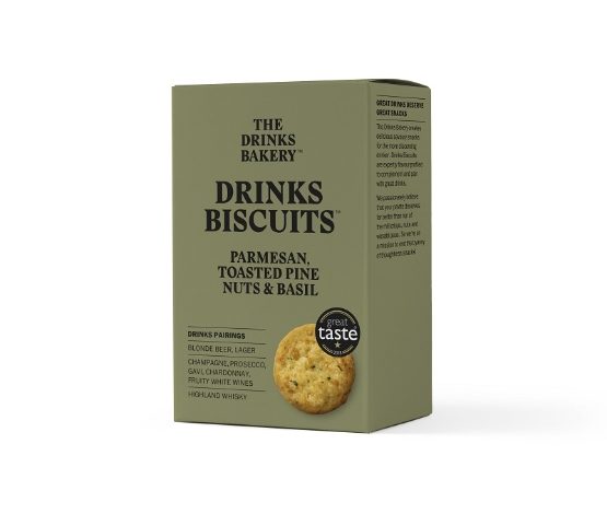 The Drinks Bakery Parmesan, Pine Nuts & Basil 110g