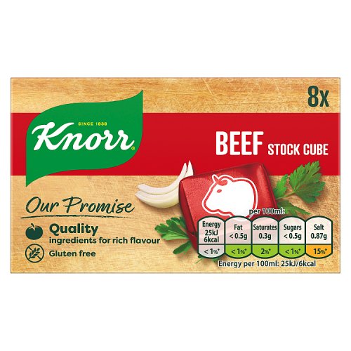 Knorr Beef Stock Cubes 8 pack