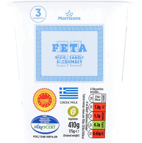 Morrisons Feta Cubes 410g