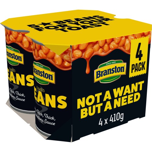 Branston Baked Beans 410g 4pack NEW